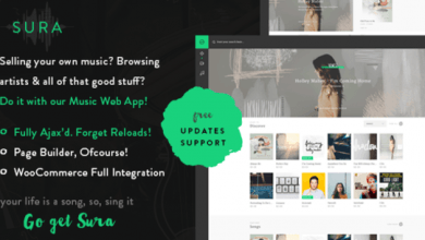 Photo of [Download-S2] Sura v1.1 - A Music Web App WordPress Theme