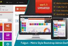 Photo of [Download-S2] Falgun - Themeforest Metro Style Bootstrap Admin