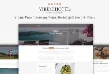 Photo of [Download-S2] Viride - Hotel & Resort Premium HTML template