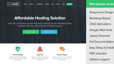 Photo of [Download-S2] FlatHost v2.2 - WordPress Hosting Theme + WHMCS