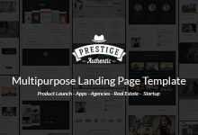 Photo of [Download-S2] Prestige - Responsive Multi-Purpose Landing Page