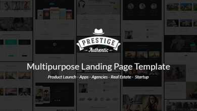 Photo of [Download-S2] Prestige - Responsive Multi-Purpose Landing Page
