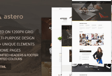 Photo of [Download-S2] Astero - Creative MultiPurpose Component Based HTML5 Template