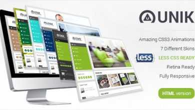 Photo of [Download-S2] Unik - Ultimate HTML5 Template