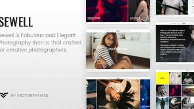 Photo of [Download-S2] Sewell v1.7 - Photography WordPress Theme