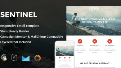 Photo of [Download-S2] Sentinel - Responsive Email + StampReady Builder