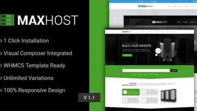 Photo of [Download-S2] MaxHost v2.8 - Web Hosting, WHMCS and Corporate