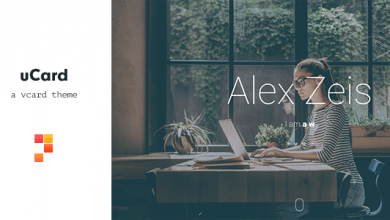 Photo of [Download-S2] uCard v1.1.6 - A vCard WordPress Theme