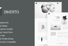 Photo of [Download-S2] Inverto - Minimal HTMLTheme