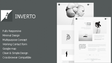 Photo of [Download-S2] Inverto - Minimal HTMLTheme