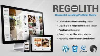Photo of [Download-S2] Regolith - Themeforest Responsive Horizontal Portfolio Theme