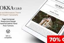 Photo of [Download-S2] Mokka v1.8.0 - Minimal & Elegant WordPress Blog
