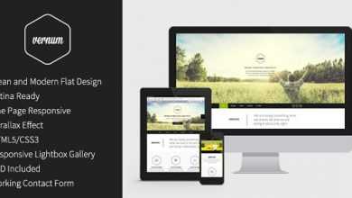 Photo of [Download-S2] Vernum - Responsive One Page Parallax Template