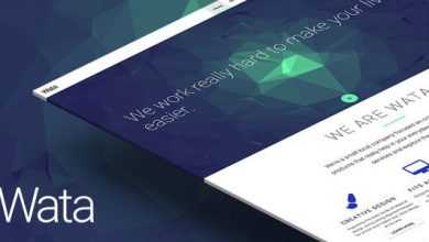 Photo of [Download-S2] Wata - Material Design Multipurpose Template