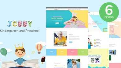 Photo of [Download-S2] Jobby v1.0 - Day Care and Kindergarten HTML5 Template