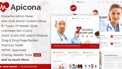 Photo of [Download-S2] Apicona v10.2.0 - Health & Medical WordPress Theme