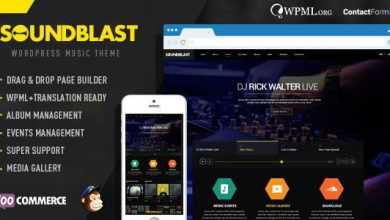 Photo of [Download-S2] SoundBlast - Themeforest Music Band Wordpress Theme