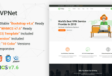 Photo of [Download-S2] VPNet v1.1 - Multipurpose VPN and Cloud Service Template with WHMCS