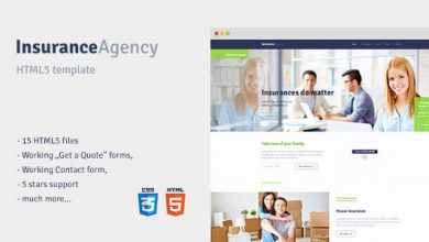 Photo of [Download-S2] Insurance - HTML5 template for Insurance Agency