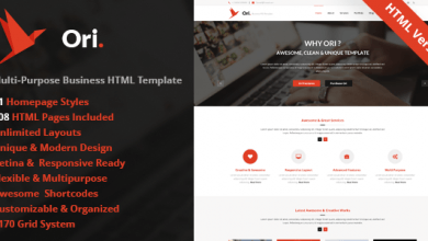 Photo of [Download-S2] Ori – Multi-purpose Business HTML Template