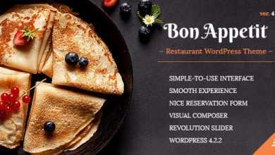 Photo of [Download-S2] Bon Appetit v4.2 - Restaurant WordPress Theme