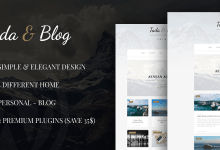 Photo of [Download-S2] Tada and Blog v1.3 - Personal Blog WordPress Template