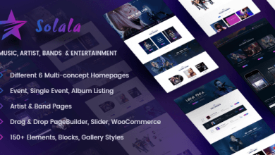 Photo of [Download-S2] Solala Music v3.6 - Music WordPress Theme