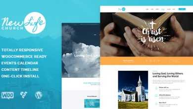 Photo of [Download-S2] New Life v1.0.4 - Church & Religion WordPress Theme
