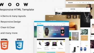 Photo of [Download-S2] WOOW - HTML eCommerce Template