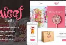 Photo of [Download-S2] Sweet Dessert v1.1.2 - Sweet Shop & Cafe WordPress Theme