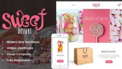 Photo of [Download-S2] Sweet Dessert v1.1.1 - Sweet Shop & Cafe WordPress Theme