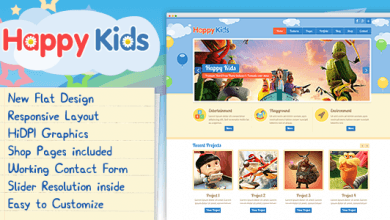 Photo of [Download-S2] Happy Kids v2.0 - Multipurpose HTML Template