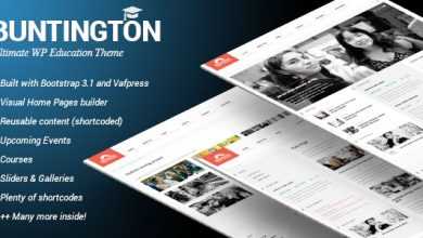 Photo of [Download-S2] Buntington - Themeforest Education WP Theme