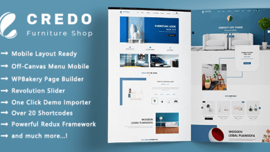 Photo of [Download-S2] Credo v1.1.4 - Minimalist Furniture Responsive WooCommerce Theme