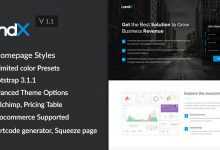 Photo of [Download-S2] LandX v1.1 - Multipurpose Wordpress Landing Page
