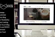 Photo of [Download-S2] Vixen Blog v1.4 - Responsive DIY WordPress Blog
