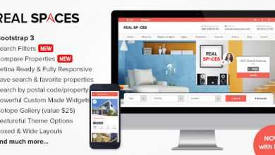 Photo of [Download-S2] Real Spaces v1.2.1 - Wordpress Real Estate Theme