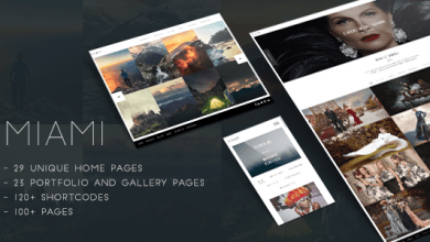 Photo of [Download-S2] Miami - Creative Photography Portfolio Template