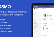 Photo of [Download-S2] KOSMO - Multipurpose Responsive Bootstrap 4 Admin Dashboard Template