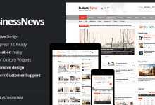 Photo of [Download-S2] Business News v1.5.0 - Responsive Magazine, News, Blog