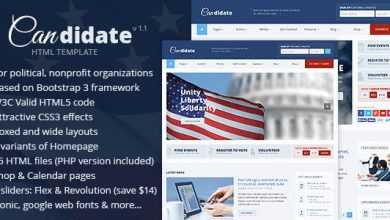 Photo of [Download-S2] Candidate - Political/Nonprofit HTML Theme