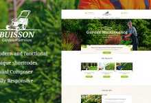 Photo of [Download-S2] Buisson v1.1 - Gardening WordPress Theme