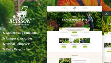 Photo of [Download-S2] Buisson v1.1 - Gardening WordPress Theme