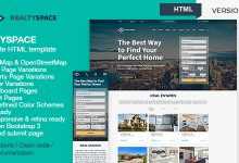 Photo of [Download-S2] Realtyspace v2.1.2 - Real Estate HTML5 Template + Dashboard Included