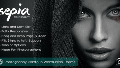 Photo of [Download-S2] Sepia v1.9 - Photography Portfolio WordPress Theme
