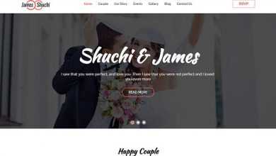Photo of [Download-S2] James & Shuchi Wedding HTML Template