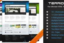 Photo of [Download-S2] Terrion - Themeforest Premium HTML Theme