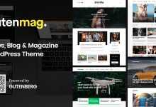 Photo of [Download-S2] GutenMag v1.1.3 - Gutenberg Theme for Magazine and Blog