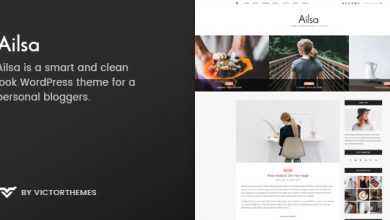 Photo of [Download-S2] Ailsa v1.2 - Personal Blog WordPress Theme