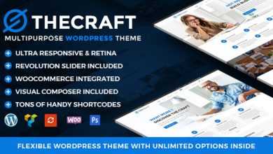 Photo of [Download-S2] TheCraft v1.2 - Responsive Multipurpose WordPress Theme